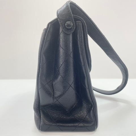 CHANEL Matelasse Shoulder Bag black WS33707