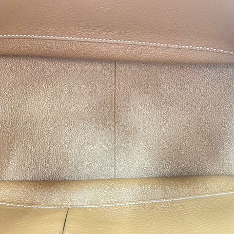HERMES Gypsy Thier 34 Shoulder Bag Brown WS33708
