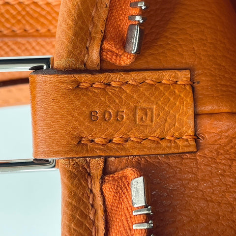 HERMES Berlango PM Shoulder Bag Orange WS33710