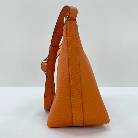 HERMES Berlango PM Shoulder Bag Orange WS33710
