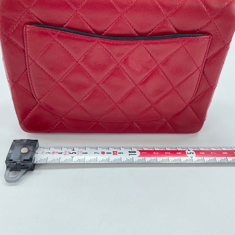 CHANEL Mini Matelasse Shoulder Bag Red WS33716