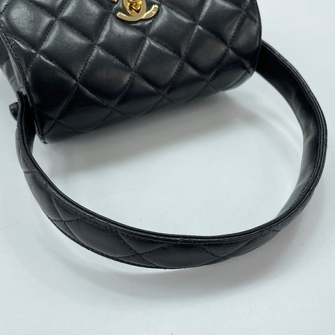 CHANEL Mini Matelasse Handbag black WS33717