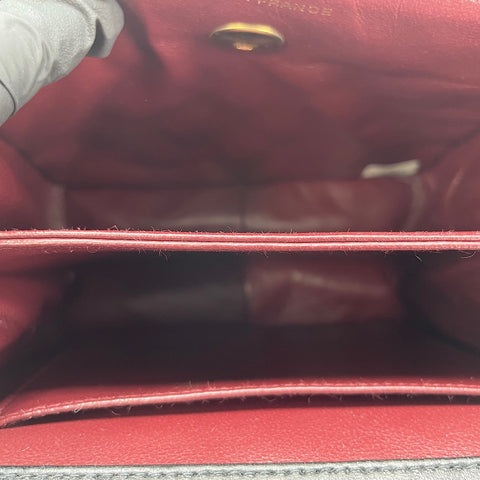 CHANEL Mini Matelasse Handbag black WS33717