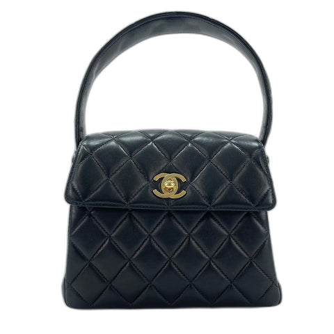 CHANEL Mini Matelasse Handbag black WS33717