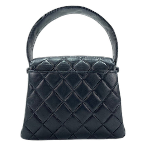 CHANEL Mini Matelasse Handbag black WS33717