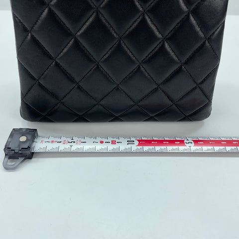 CHANEL Mini Matelasse Handbag black WS33717