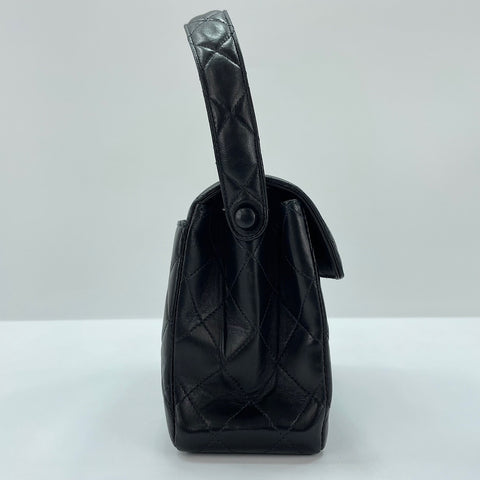 CHANEL Mini Matelasse Handbag black WS33717