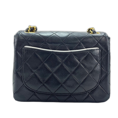 CHANEL Mini Matelasse Shoulder Bag black WS33718