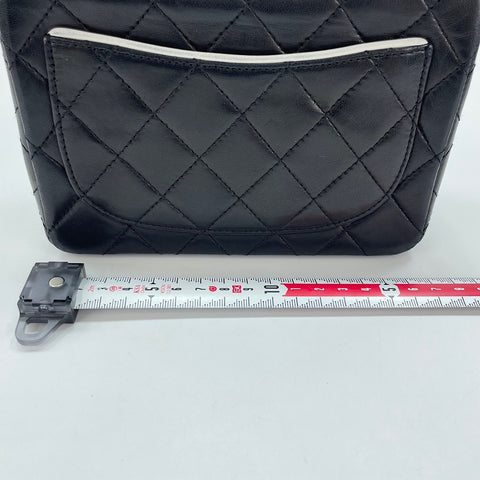 CHANEL Mini Matelasse Shoulder Bag black WS33718
