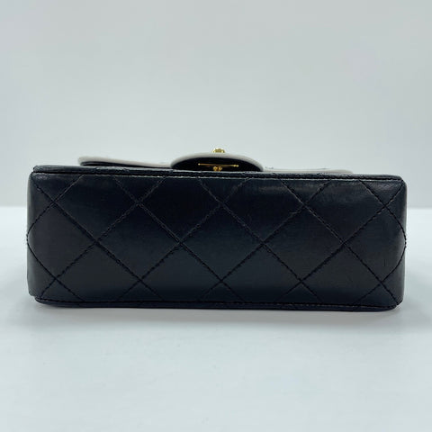 CHANEL Mini Matelasse Shoulder Bag black WS33718