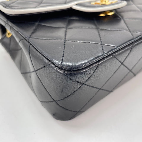 CHANEL Mini Matelasse Shoulder Bag black WS33718