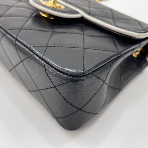 CHANEL Mini Matelasse Shoulder Bag black WS33718