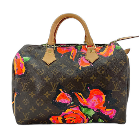 LOUIS VUITTON Speedy 30 Handbag Brown WS33719