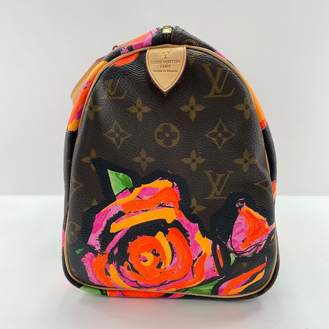 LOUIS VUITTON Speedy 30 Handbag Brown WS33719