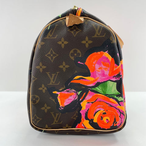 LOUIS VUITTON Speedy 30 Handbag Brown WS33719