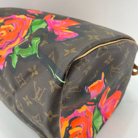 LOUIS VUITTON Speedy 30 Handbag Brown WS33719