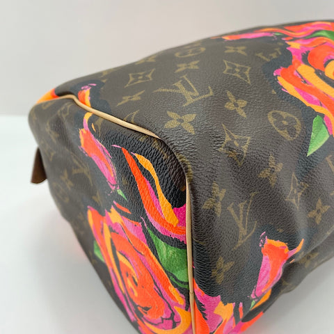 LOUIS VUITTON Speedy 30 Handbag Brown WS33719