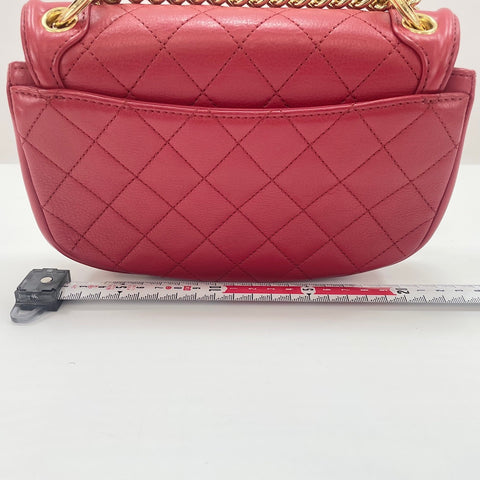 CHANEL Matelasse Shoulder Bag Red WS33721