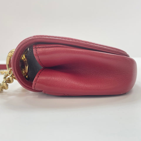 CHANEL Matelasse Shoulder Bag Red WS33721