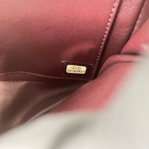CHANEL Diagonal quilting Shoulder Bag beige WS33722