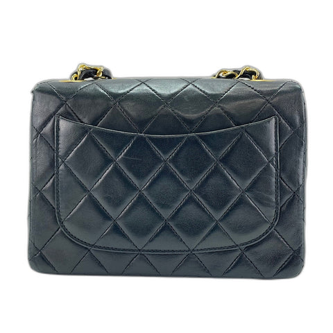 CHANEL Mini Matelasse Shoulder Bag black WS33725