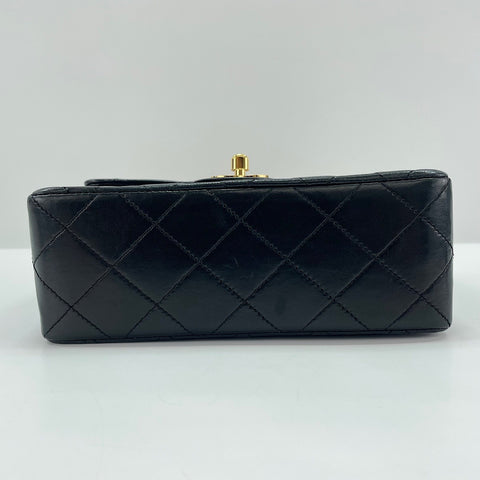 CHANEL Mini Matelasse Shoulder Bag black WS33725