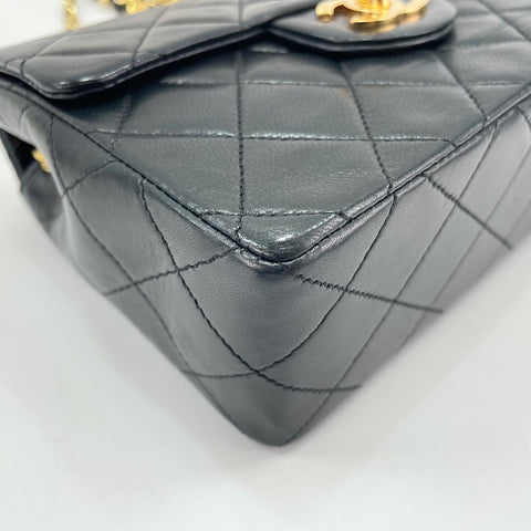 CHANEL Mini Matelasse Shoulder Bag black WS33725