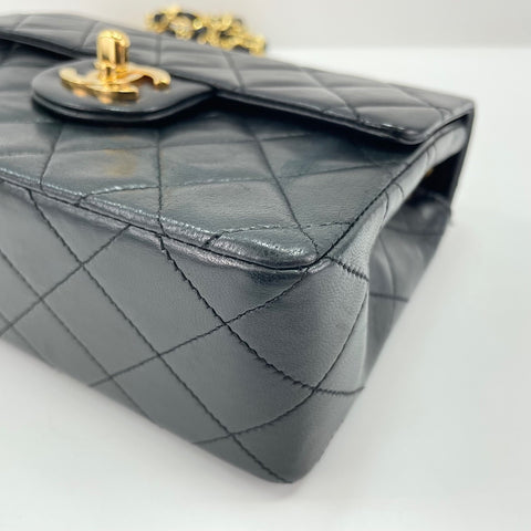 CHANEL Mini Matelasse Shoulder Bag black WS33725