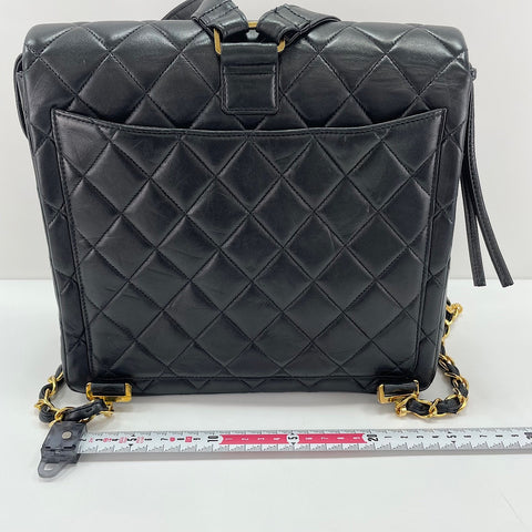 CHANEL Matelasse 25 Backpack Â· Daypack black WS33726
