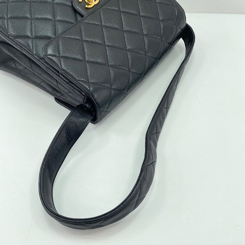 CHANEL Matelasse Shoulder Bag black WS33727