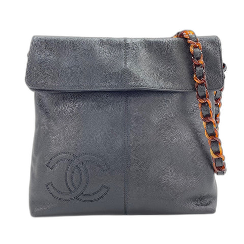 CHANEL Shoulder Bag black WS33728