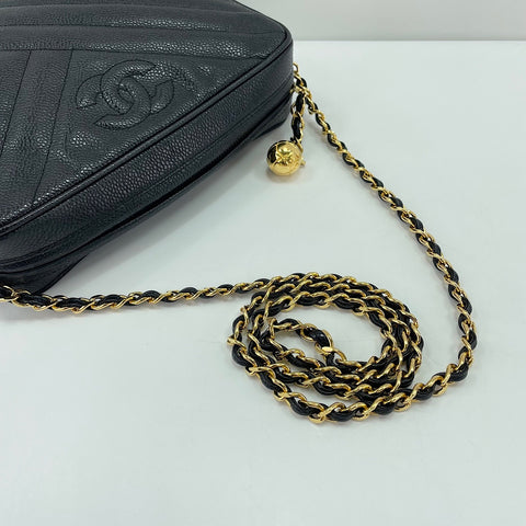 CHANEL Shoulder Bag black WS33734