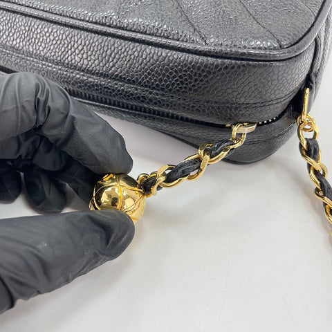 CHANEL Shoulder Bag black WS33734