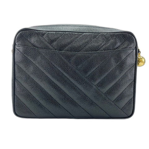 CHANEL Shoulder Bag black WS33734