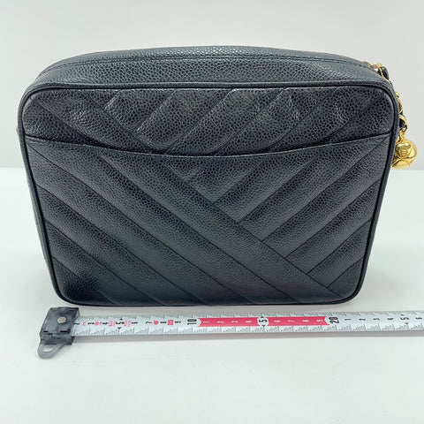 CHANEL Shoulder Bag black WS33734