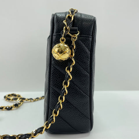 CHANEL Shoulder Bag black WS33734