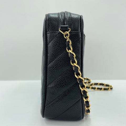 CHANEL Shoulder Bag black WS33734