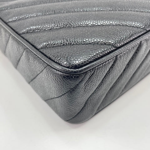 CHANEL Shoulder Bag black WS33734