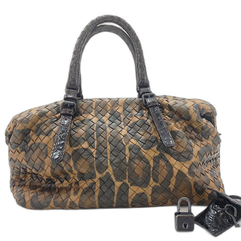 BOTTEGAVENETA INTRECCIATO Handbag Brown WS33739