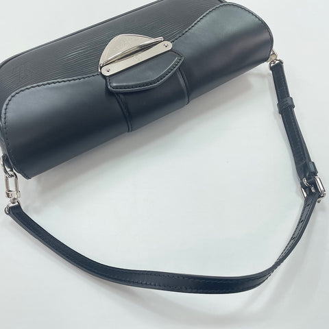 LOUIS VUITTON Pochette Montaigne Shoulder Bag black WS33741