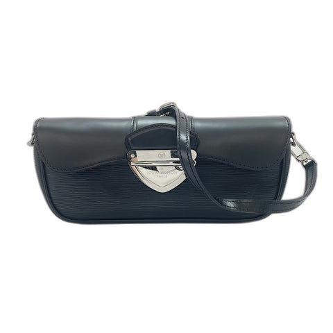 LOUIS VUITTON Pochette Montaigne Shoulder Bag black WS33741