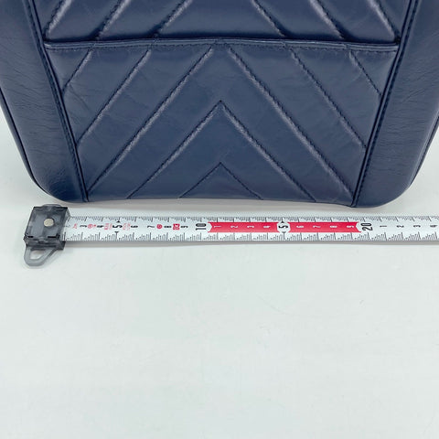 CHANEL Shoulder Bag Navy WS33747