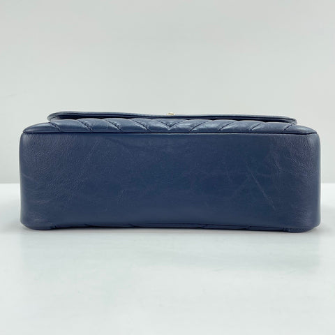 CHANEL Shoulder Bag Navy WS33747
