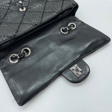 CHANEL 25 Shoulder Bag black WS33748