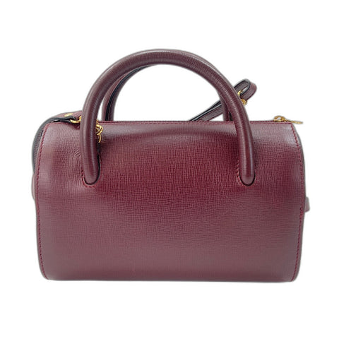 CARTIER 2WAY Shoulder Bag wine-red WS33752