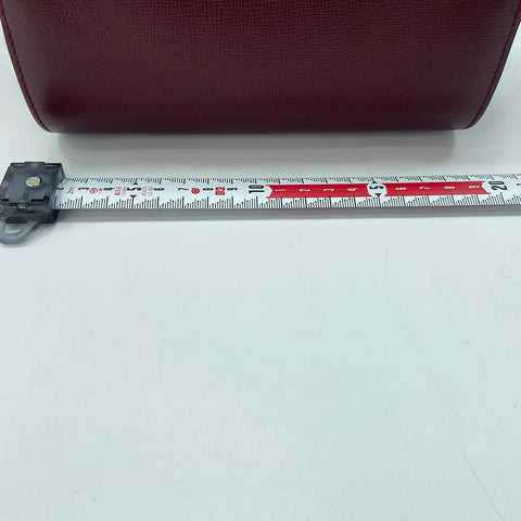 CARTIER 2WAY Shoulder Bag wine-red WS33752
