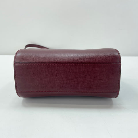 CARTIER 2WAY Shoulder Bag wine-red WS33752