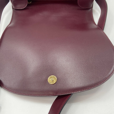 CARTIER Shoulder Bag wine-red WS33753