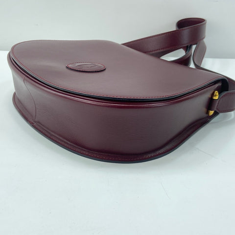CARTIER Shoulder Bag wine-red WS33753