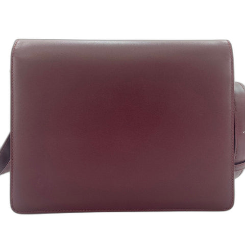 CARTIER Must Line Shoulder Bag wine-red WS33754